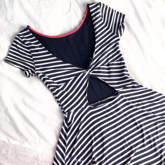 Abercrombie & Fitch Dresses & Skirts - Navy and White Striped Dress